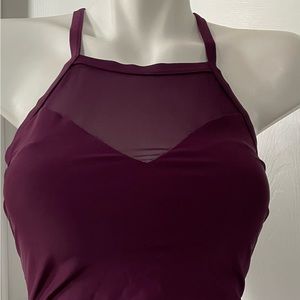 Woman’s one piece bathing suit